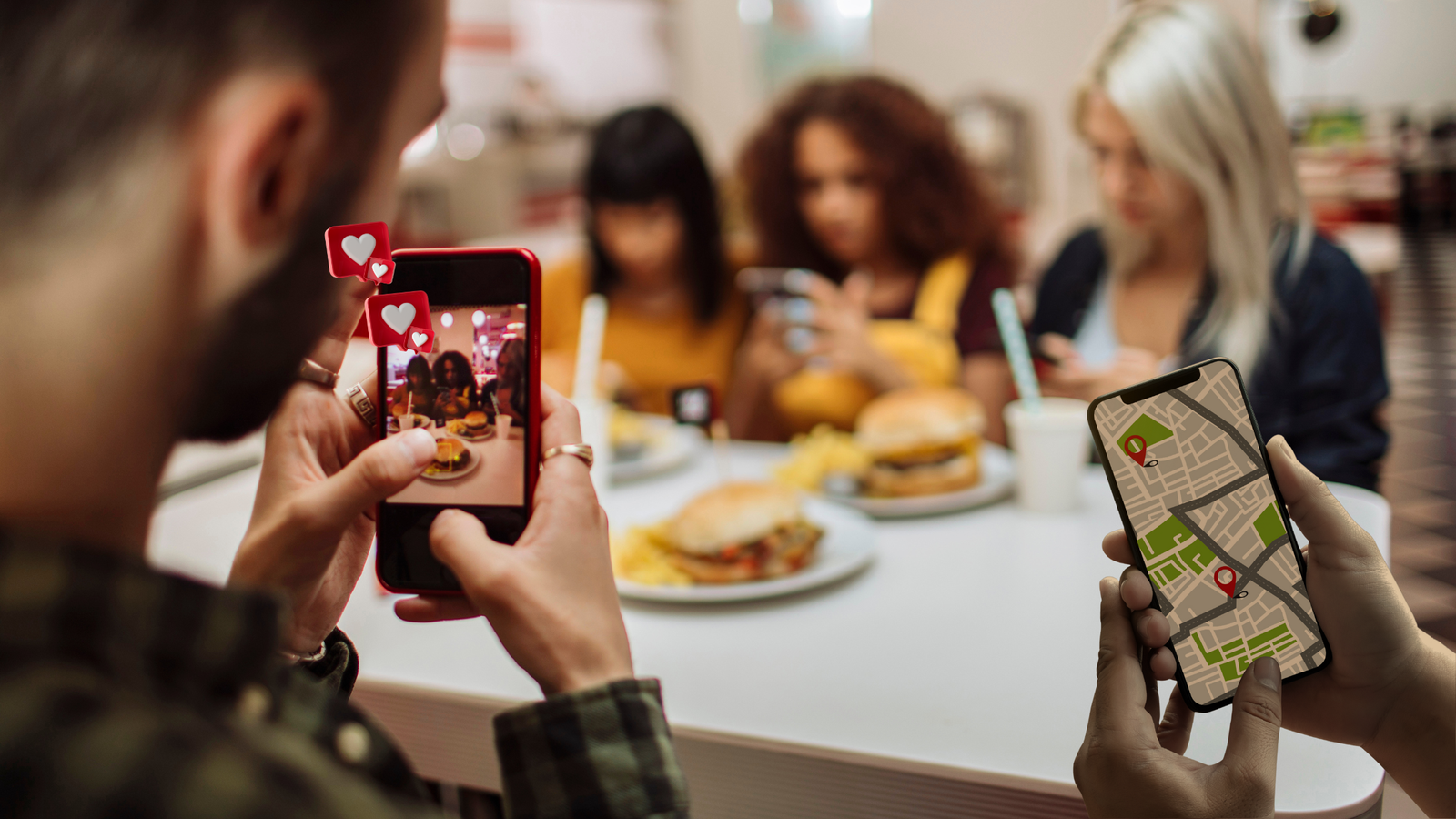 Instagram Map ubicación en tiempo real