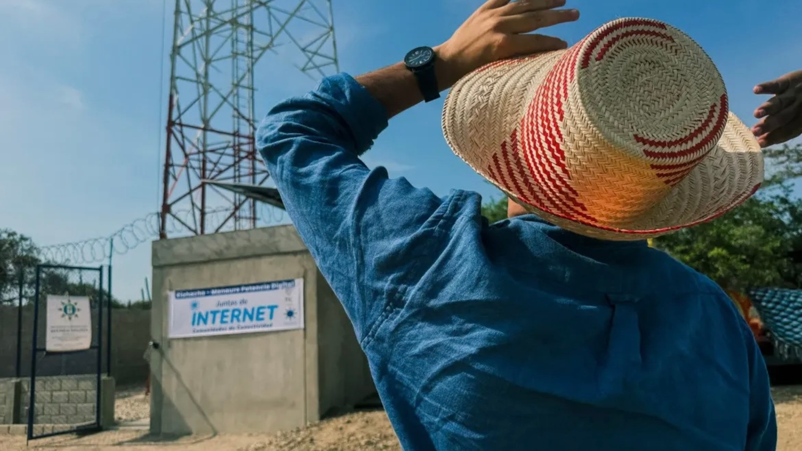 Comunidad Wayuu accede por primera vez a internet en El Arroyo