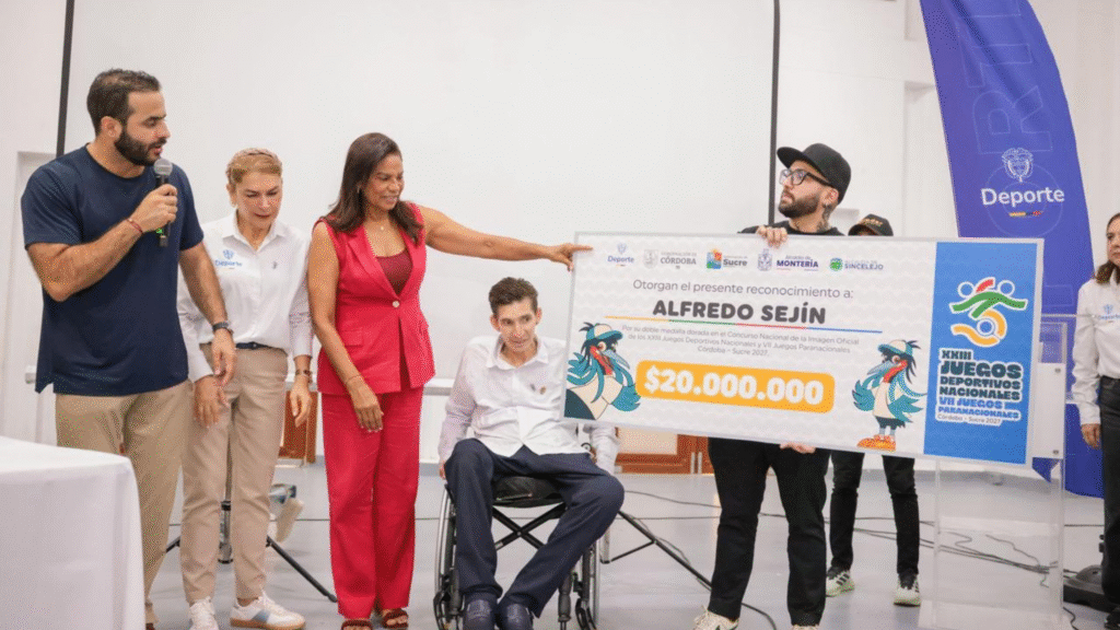 Presentada la imagen oficial y la mascota de los Juegos Nacionales y Paranacionales Córdoba–Sucre 2027