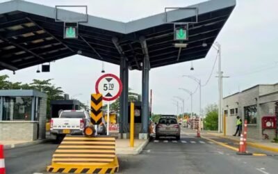 imagen de un peaje real en el departamento de Córdoba,