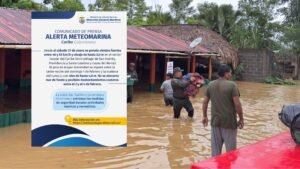Frente frío provoca inundaciones y emergencias en el Caribe colombiano
