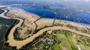 Rio Sinu aumenta caudal e inunda zonas rurales del departamento de Córdoba