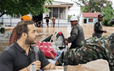 Gobernador de Córdoba Erasmo Zuleta le pide a Petro soluciones reales ante crisis climática en el departamento