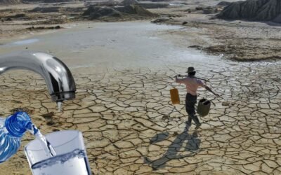 zona en sequía por la bancarrota hídrica