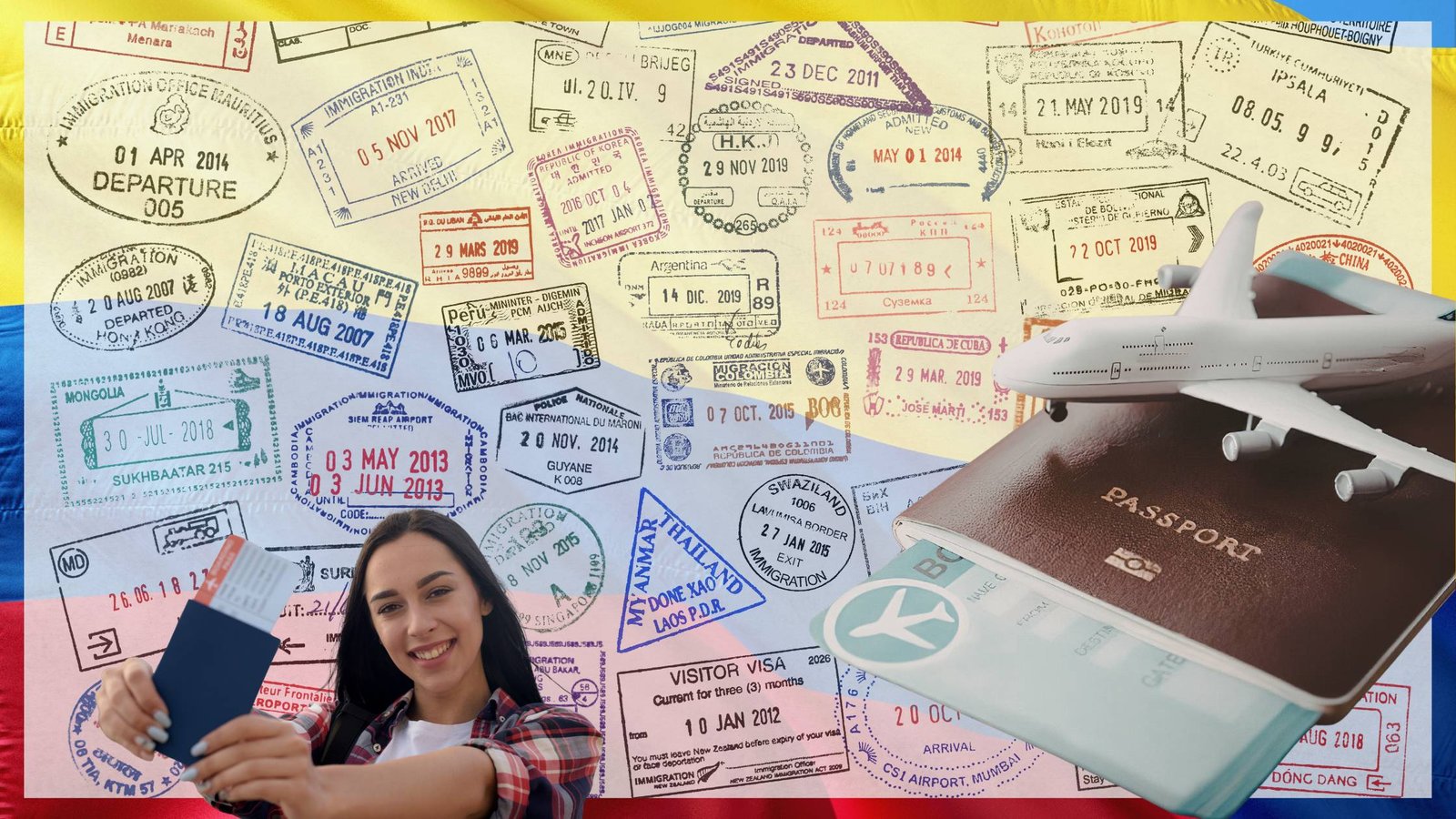 Colombianos podrán viajar sin visa a más de 90 países en 2026. Información para viajeros colombianos.